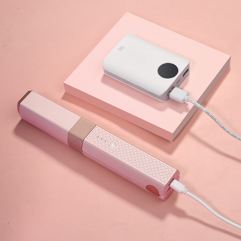 Lisseur cheveux USB - réglage 3 niveaux de température